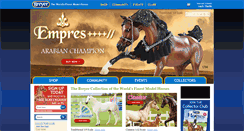 Desktop Screenshot of breyerhorses.com